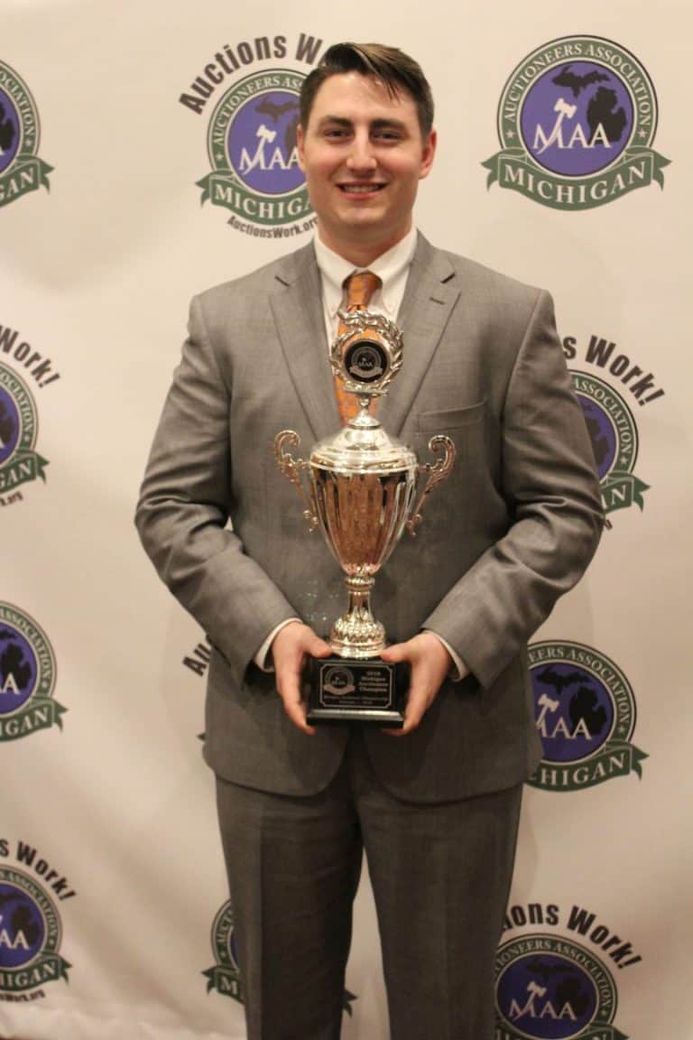 Michigan Auctioneer Champion 2018 Michigan Auctioneers